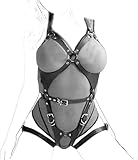 OnundOn Faux Leder Harness Lingerie Bondageset Riemenbody...